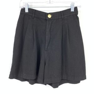 Big Bud Press Black High Waist Shorts